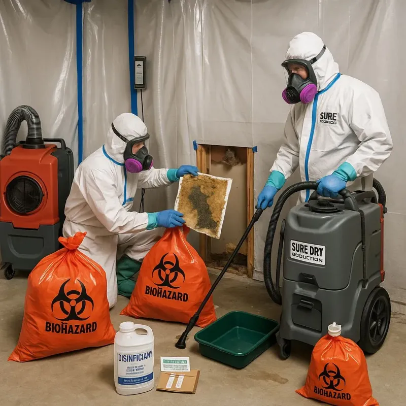 Contaminated Water Handling Protocols process in Arcanum, OH